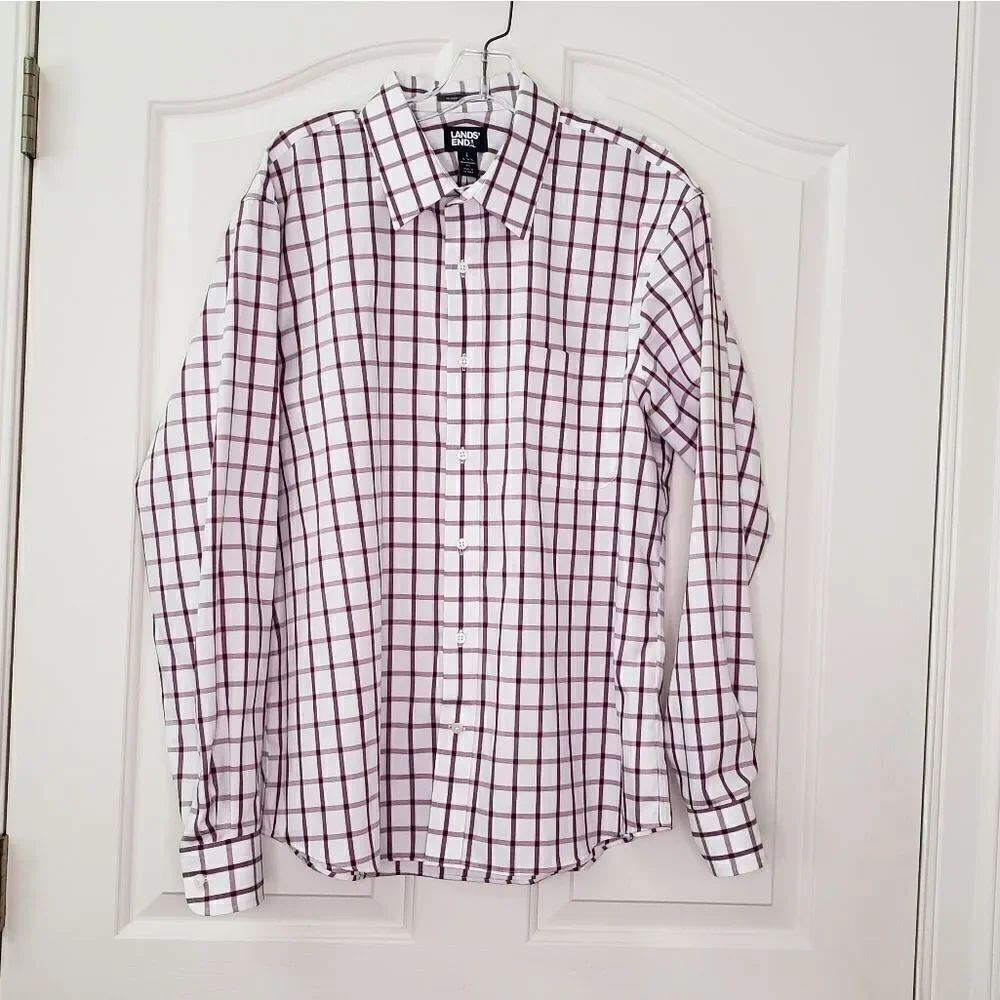 Lands End Button-up Top - Picture 2 of 6